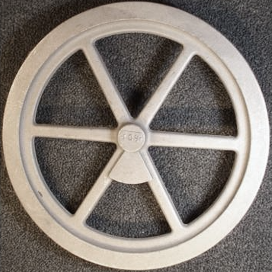 10½" Flywheel 6-Spoke Straight Counterweight (Mery)