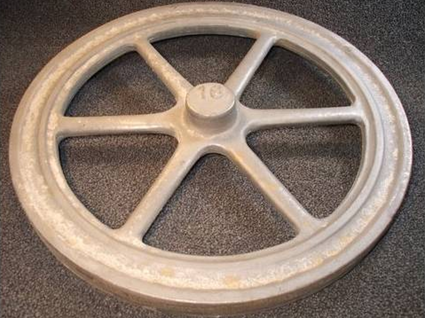 16" Flywheel 6-Spoke Straight (Special Order Item)