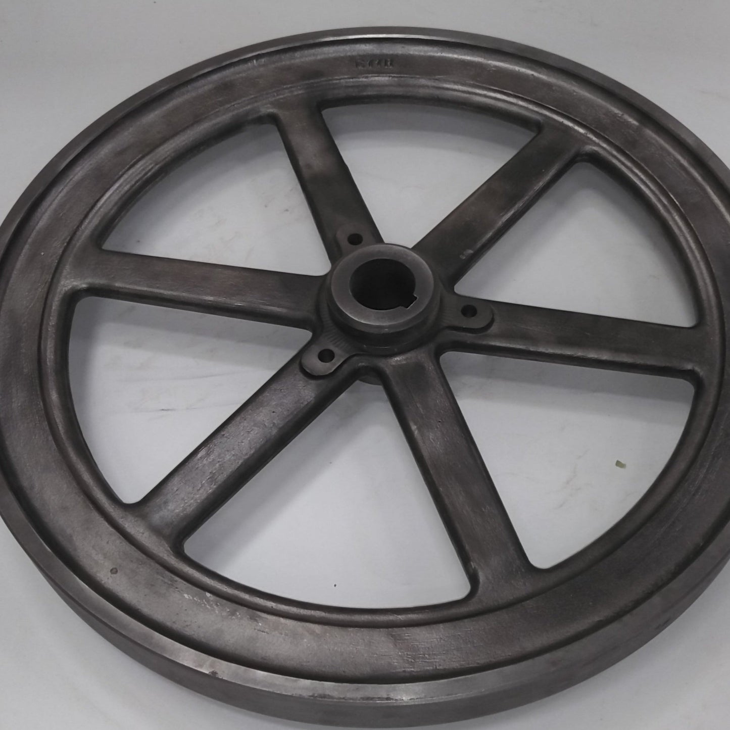 28" Flywheel 6-Spoke Straight Deere - Pulley Side (Special Order Item)