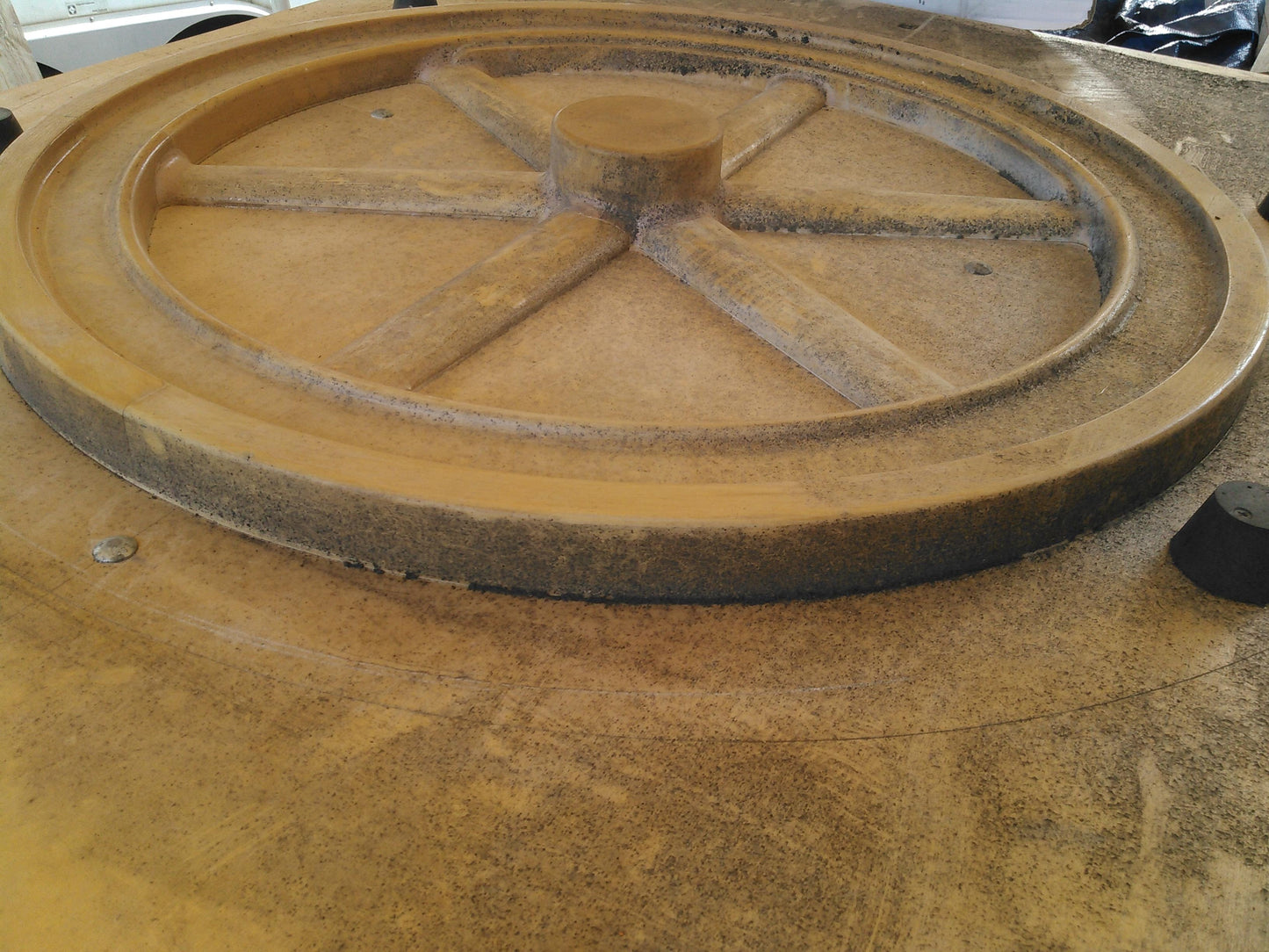 36" Flywheel 6-Spoke Straight / Hercules (Special Order Item - DEPOSIT)