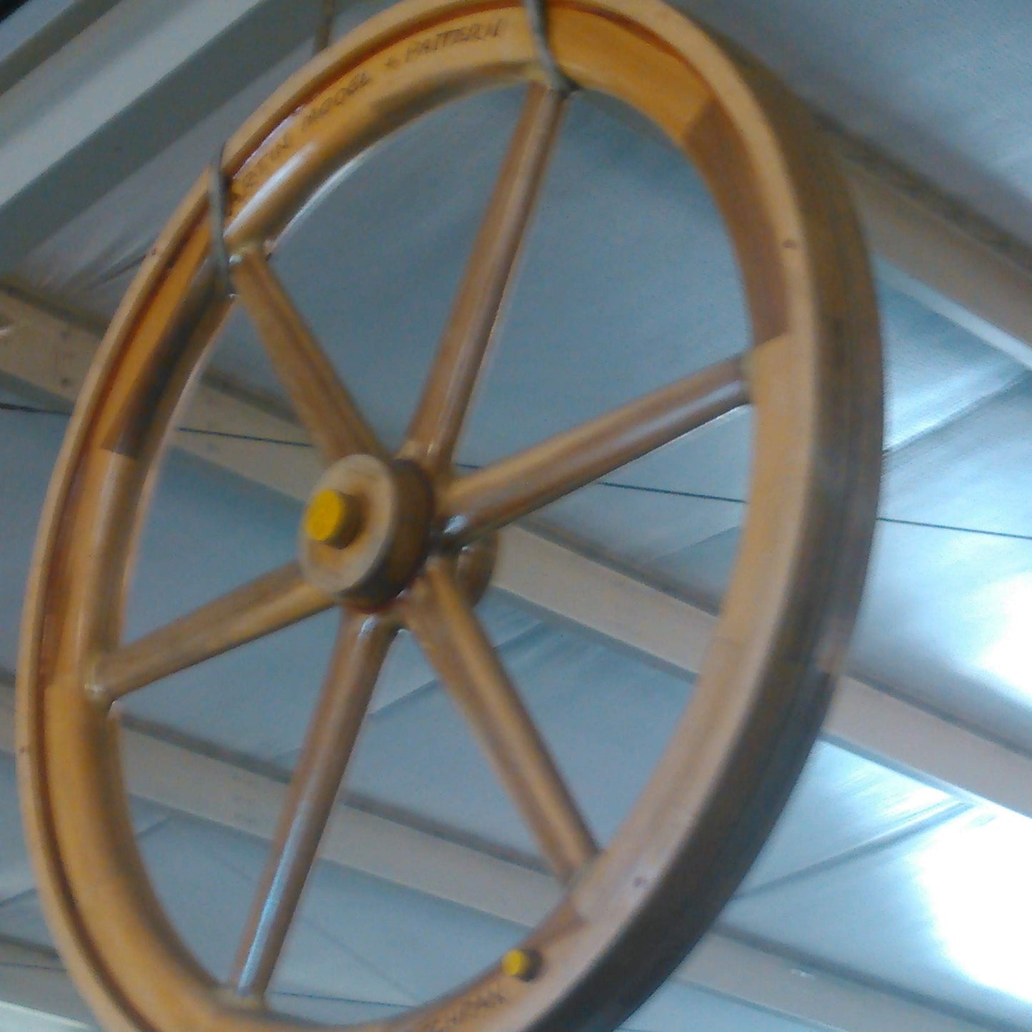 64" Flywheel 6-Spoke Straight Brown & Cochran (Special Order Item)