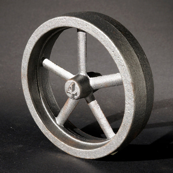 4" Flywheel 5-Spoke Straight