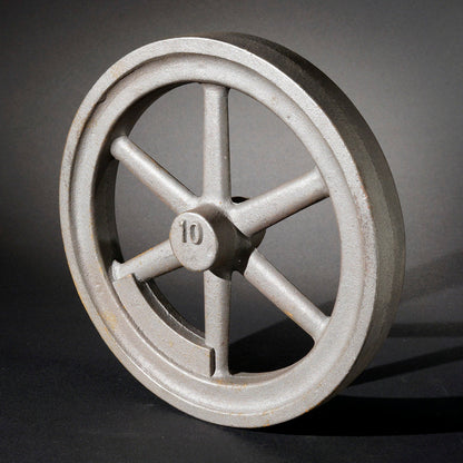 10" Flywheel 6-Spoke Straight Counterweight - (Special Order Item)
