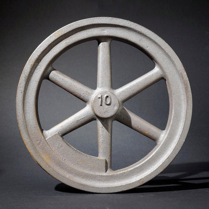 10" Flywheel 6-Spoke Straight Counterweight - (Special Order Item)