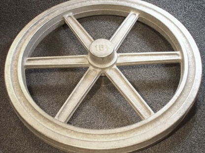 15½" Flywheel 6-Spoke Straight (Special Order Item)