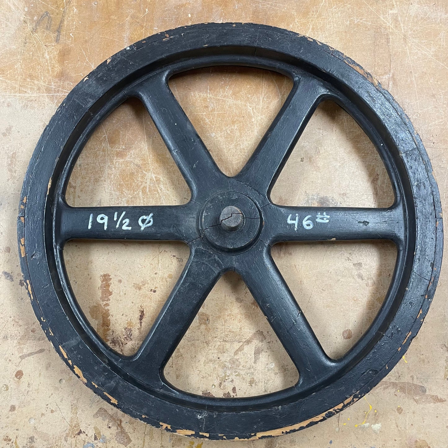 19 ½" Flywheel 6-Spoke Straight (Special Order Item)
