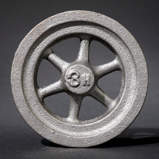 3" Flywheel 6-Spoke Straight Heavyweight