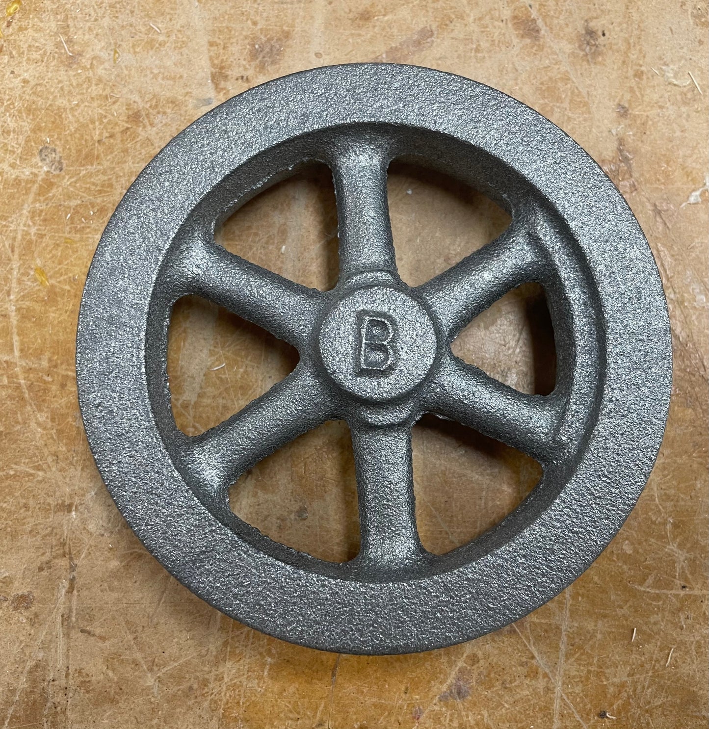 4¼" Flywheel 6-Spoke Straight Counterweight - Little Brother
