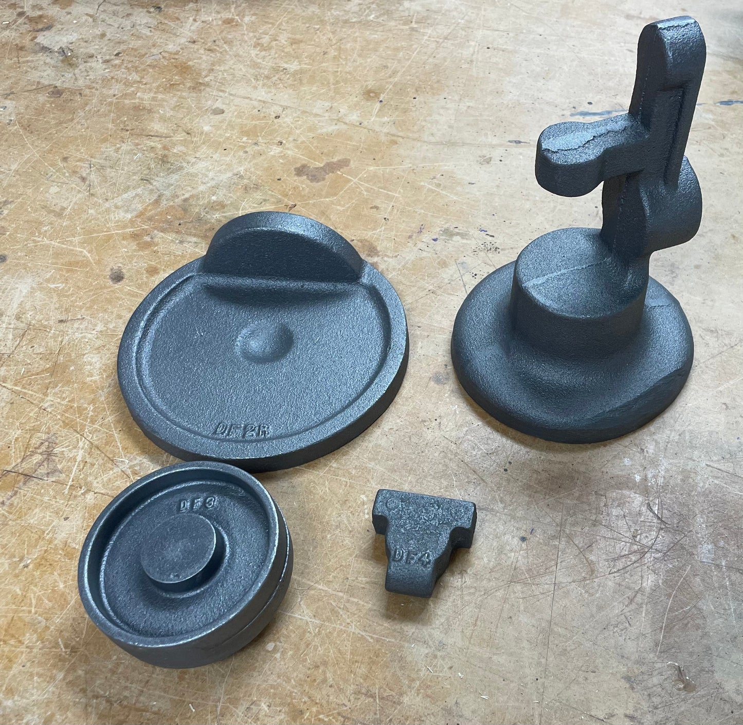 Die Filer Casting Set 4 Piece w/pulley