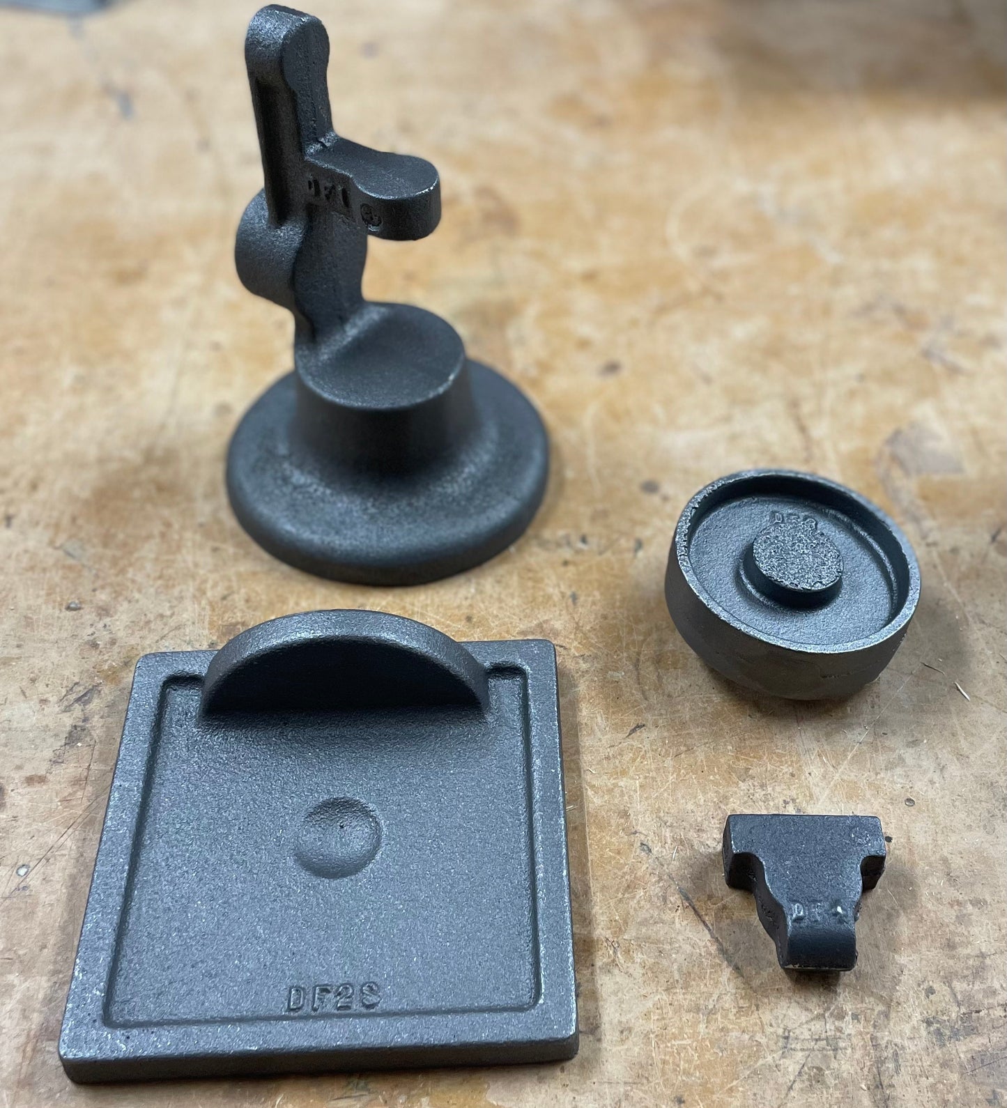 Die Filer Casting Set 4 Piece w/pulley