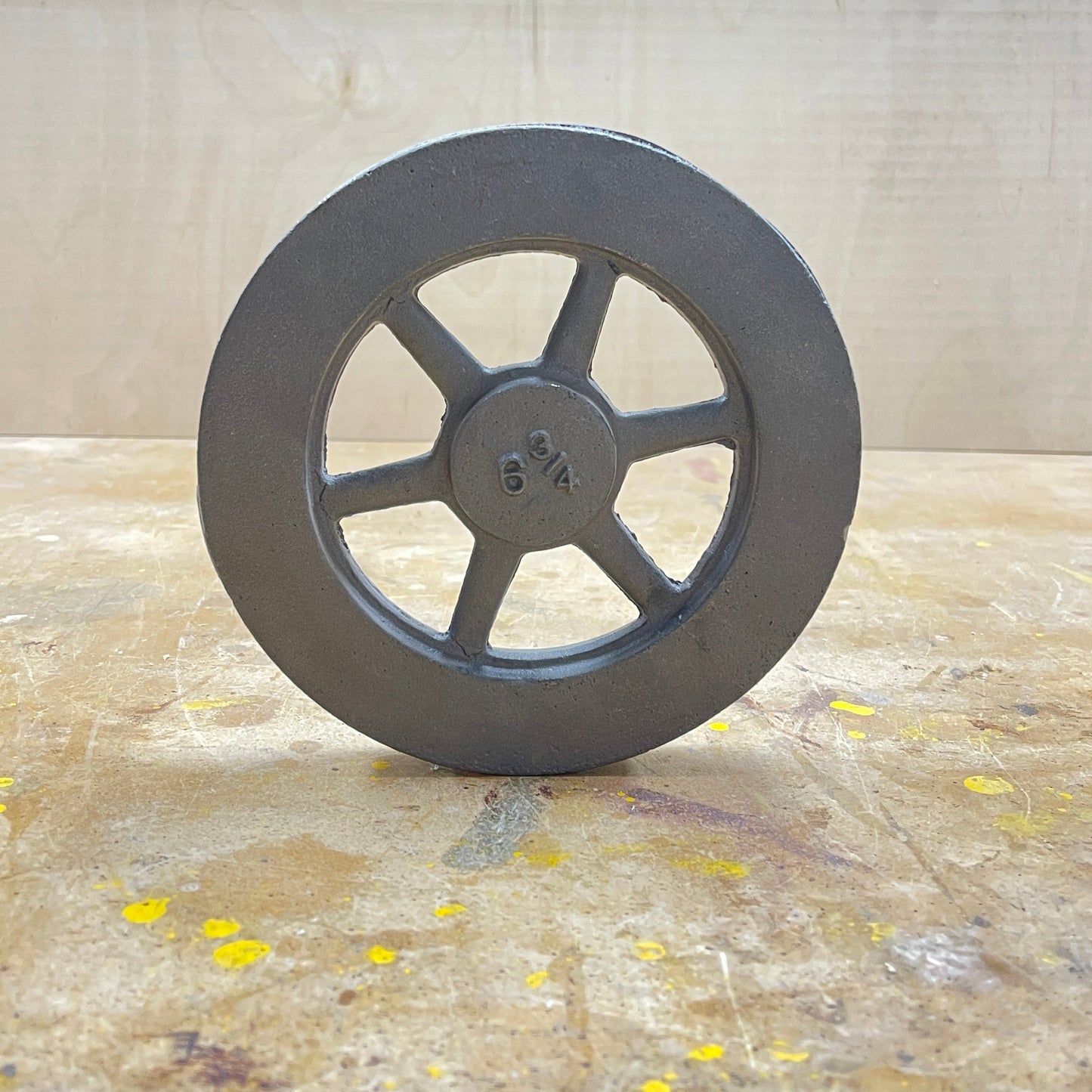 6¾" Flywheel 6-Spoke Straight