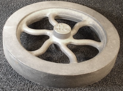8½" Flywheel 6-Spoke Curved Heavyweight (Cretors)