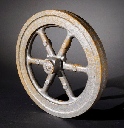 8" Flywheel 6-Spoke Straight (Mogul)