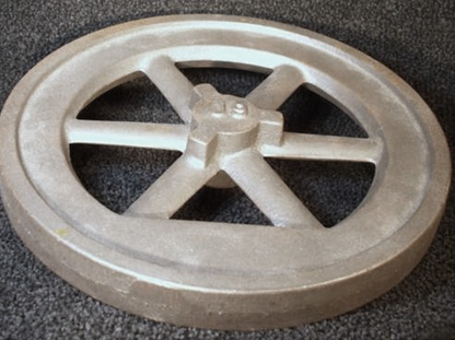9" Flywheel 6-Spoke Straight Counterweight (Julian)