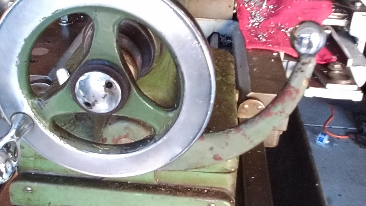 Cow's Horn Handle for Monarch 10-EE Lathe