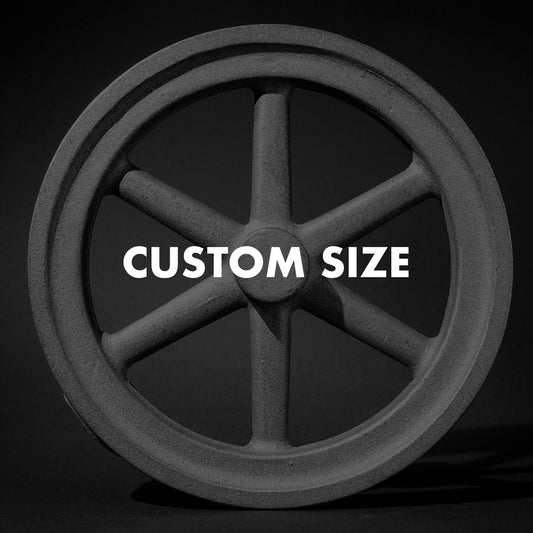 Custom Size Flywheel Straight or Curved Spoke (Special Order Item - DEPOSIT)