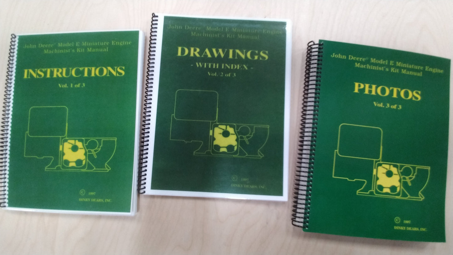 John Deere 1½ HP Engine - 3/10 Scale Casting Set