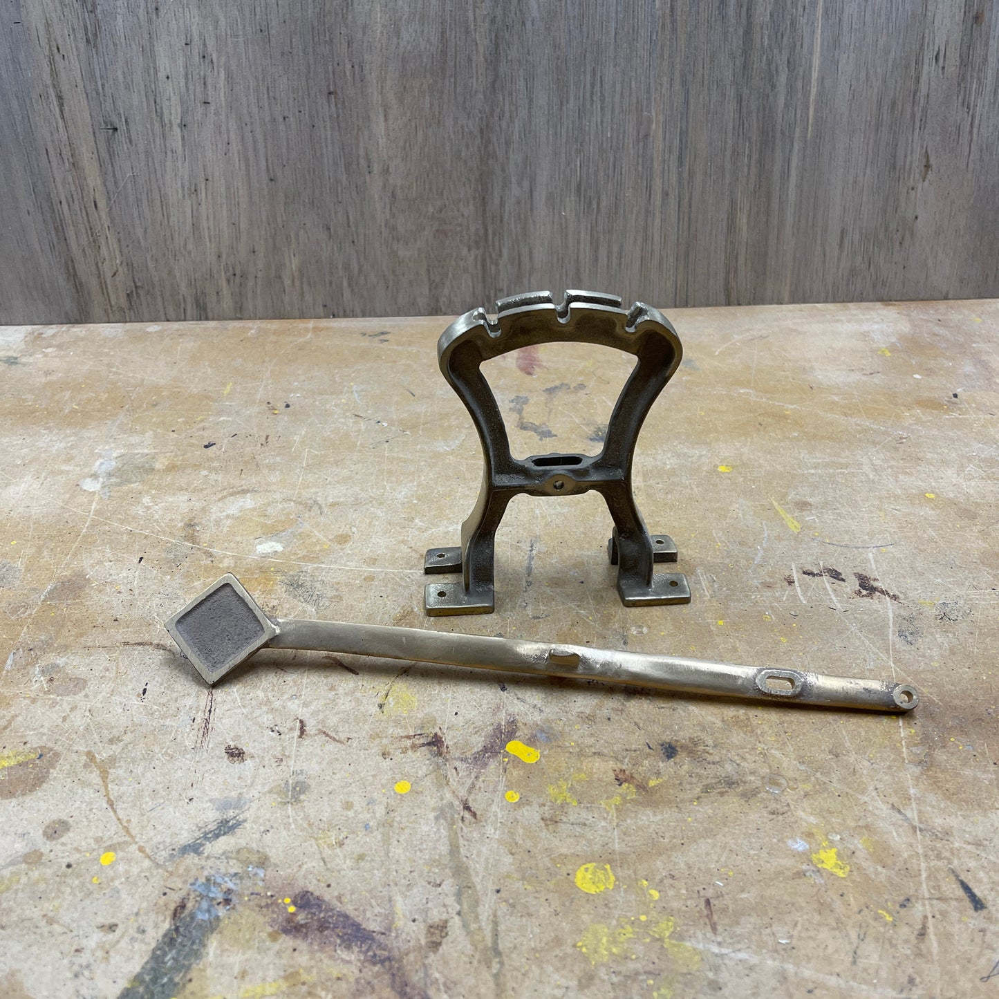 Minature Deskstop Harp Stand - Bronze 12 ½"