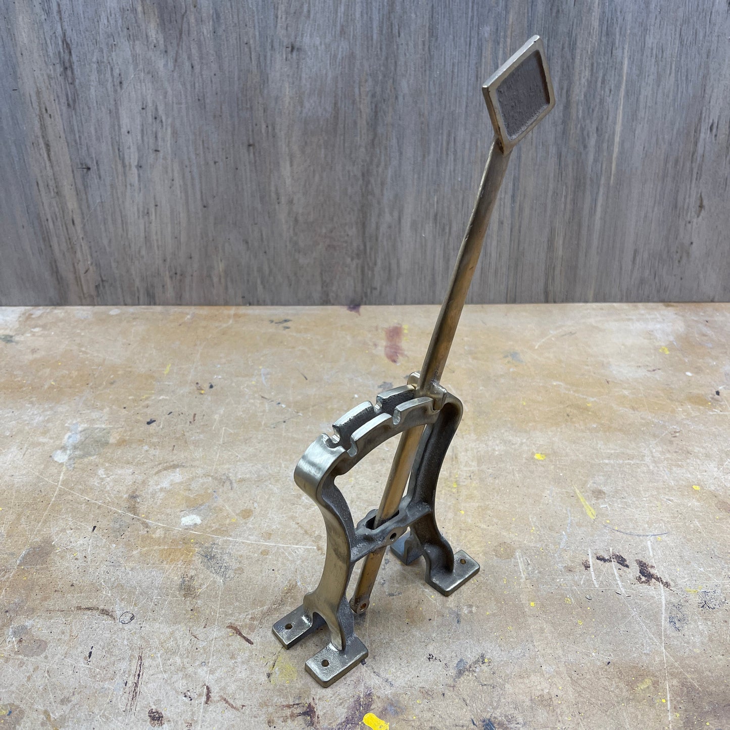 Minature Deskstop Harp Stand - Bronze 12 ½"
